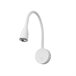 Aplique De Pared Policarbonato Serie Crobat Blanco