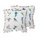 Beliani Cojín decorativo MALLOW Multicolor