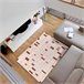 Alfombra de diseño geometrico BERUTI - ATTICGO 133x190 Beige