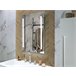 Beliani Espejo de baño MARTINET 70x4 Gris