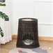 Cesta de Mimbre para Gatos Ratán PE, Metal y Poliéster PawHut Marron