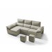 Chaise longue con arcon DIWY Beige