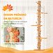 Árbol para Gatos Aglomerado de Madera Árbol para Gatos Aglomerado de Madera Naranja