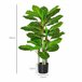 Árbol Perenne Artificial PE, PEVA HOMCOM, hogar - decoración Verde