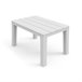 Banqueta de exterior Nailu 39x60 Blanco