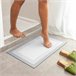 Alfombrilla de Baño Superabsorbente Gris