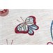 Alfombra infl TOYS 75326 Mariposas para niños moderno Crema