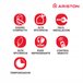 Aire acondicionado portatil, Ariston, Mobis Plus 10000, Clase Energetica +A Blanco Brillo