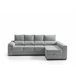 Chaise longue reversible con arcón PALA Gris Claro