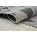 Alfombra SENSE MICRO 81243 Triángulos 160x230 Antracita