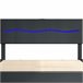 Cama con almacenamiento 200x180 Negro