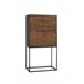 Alacena 2 puertas de madera de palisandro - GINER Y COLOMER Multicolor