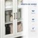 Armario de Baño Melamina de Madera kleankin, hogar - baño Blanco