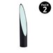 Pack de 2 espejos Ural Negro