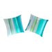 2 fundas de almohada LOANE Azul