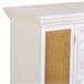 Aparador de madera  envejecido de 2 puertas Blanco