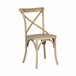 Pack de 2 sillas de cocina BISTROT II  Natural