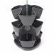 Jardín vertical colgante COUBI HERBAL 9L Gris
