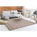 Alfombra HOUSE sisal 40356 Diamantes Tejido plano efecto lanoso 160x220 Beige