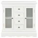 Aparador de madera maciza de pino 4402057 Marron
