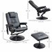 Sillón de Masaje Eléctrico PU y Acero HOMCOM Crudo