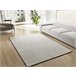 Alfombra de estilo escandinavo con relieve ZEN - ATTICGO 133x190 Blanco