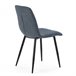 Pack 4 sillas comedor Sagi tapizadas Azul