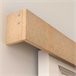 Kit Instalacion Puerta Corredera MDF, Aleación de Aluminio HOMCOM 200 Marron