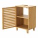 Mueble para debajo del lavabo Iveland con puerta 2 compartimentos Natural