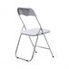 Silla Plegable Acolchada Eleonor 7house Blanco