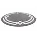 Alfombra HAMPTON Lux círculo 160x160 Gris