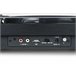 Tocadiscos Bluetooth con altavoces integrados Negro