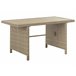 Beliani Conjunto de comedor BARDI Gris Oscuro