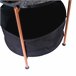 Mesa auxiliar Suonenjoki metal/aglomerado 47x47 Negro