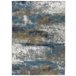 Alfombra abstracta KALIA - ATTICGO 120x170 Multicolor