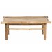 Beliani Conjunto longue TODI Blanco/ Beige