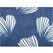 Beliani Cojín decorativo DANDELION Azul