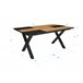 Mesa de Comedor Rústica U 167x90 Arena