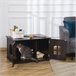 Casa para Gatos MDF PawHut, mascotas - accesorios para gatos Marron