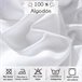 Sábana bajera + encimera para cuna Blanco/ Gris