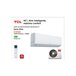 Aire acondicionado SPLIT TCL S12F2S1 3.000 frigorías Blanco