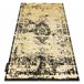 Alfombra DE LUXE moderna 2083 Ornamento vintage - Structural 200x290 Amarillo