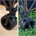 Aktive Carro playa plegable c/ruedas grandes 360º Negro