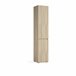 Armario multiusos 2 puertas efecto madera 45 Madera Clara