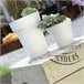 2x Maceta de plastico Lofly Blanco
