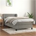 Cama box spring 100x200 Gris