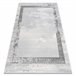 Alfombra LIRA E1473 Marco griego vintage estructural moderna 240x330 Gris