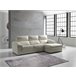 Chaise longue piel WILLY Beige