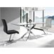 ANGEL CERDA Mesa comedor rectangular cristal Transparente