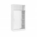Armario Auxiliar Baño Multiusos 2 Puertas Correderas Blanco